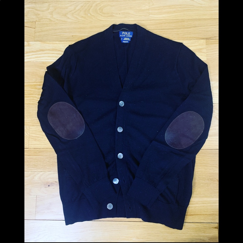 Polo Ralph Lauren Cardigan (BLACK) size M Medium